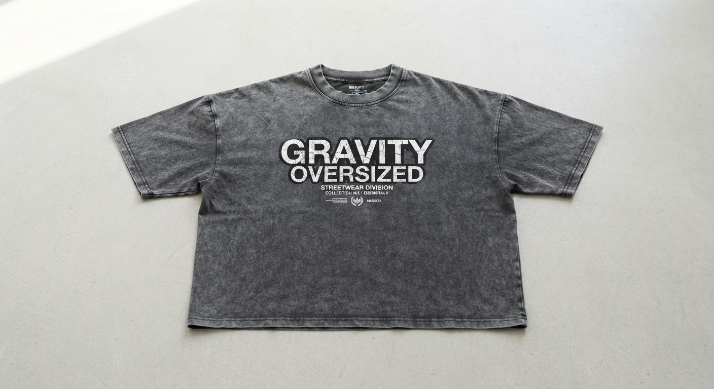 Gravity Oversized Tee — Street Essentials